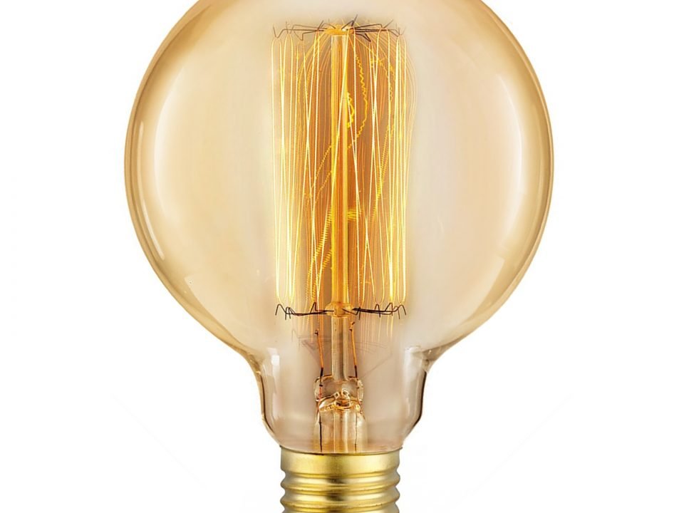 BOMBILLA LED MATEL EDISON E27 G95 VINTAGE 40W