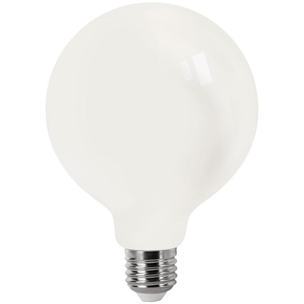 BOMBILLA LED MATEL FILAMENTO E27 G95 8W FRÍA OPAL