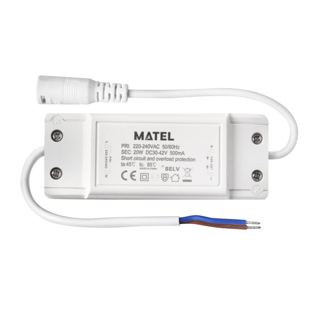 DRIVER MATEL 20W PANEL 295x295 MM
