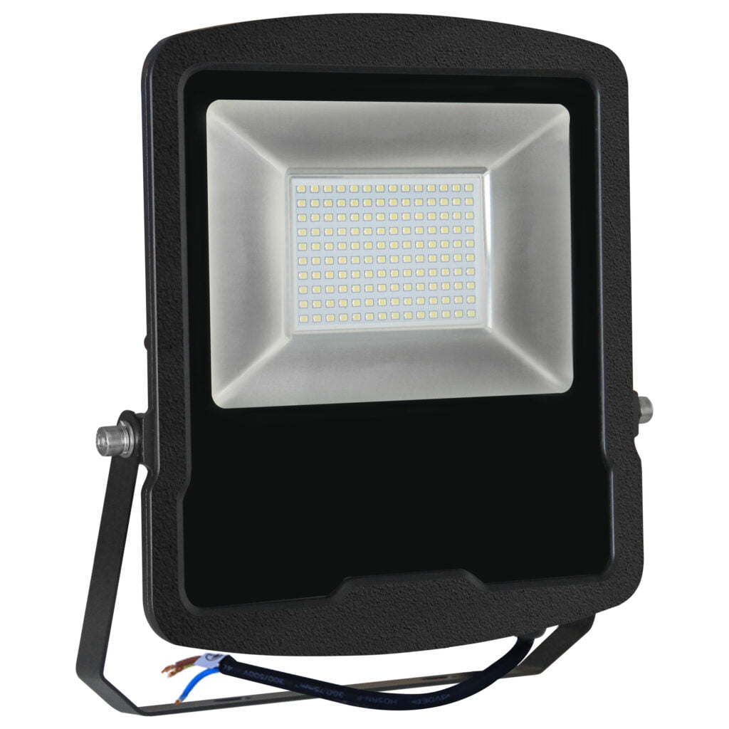 PROYECTOR LED MATEL PLANO NEGRO IP65 150W FRÍA