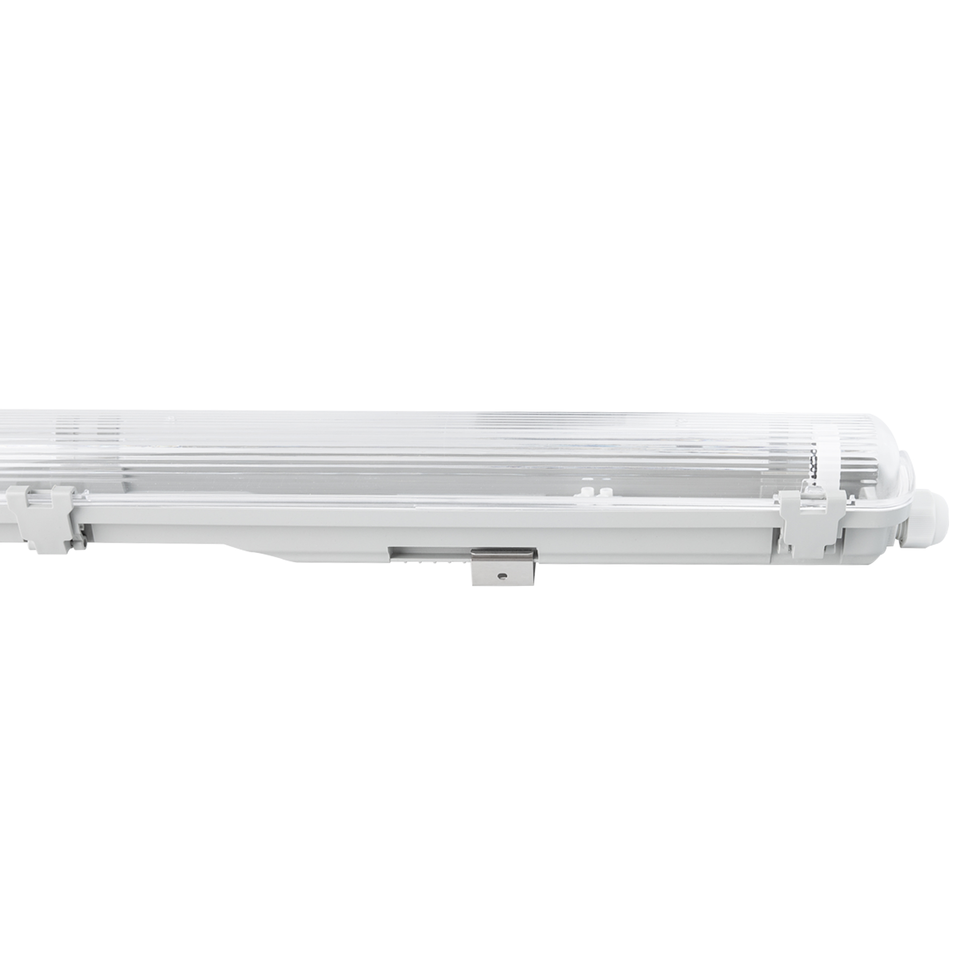 PANTALLA IP65 PARA 1 TUBO LED 60CM ABS+PS