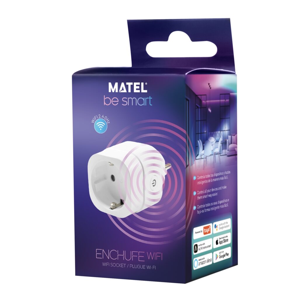 ENCHUFE MATEL SMART WIFI 16A 230V - Imagen 2