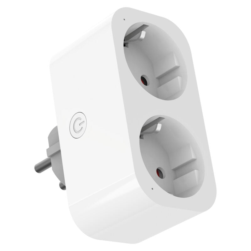 ENCHUFE SMART WIFI DOBLE 16A 230V