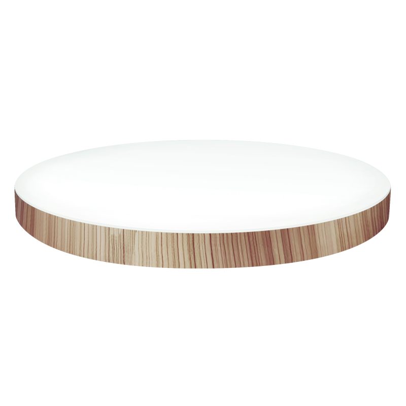 PLAFÓN LED REDONDO SUPERFICIE MADERA NÓRDICA 400MM 36W 3CCT