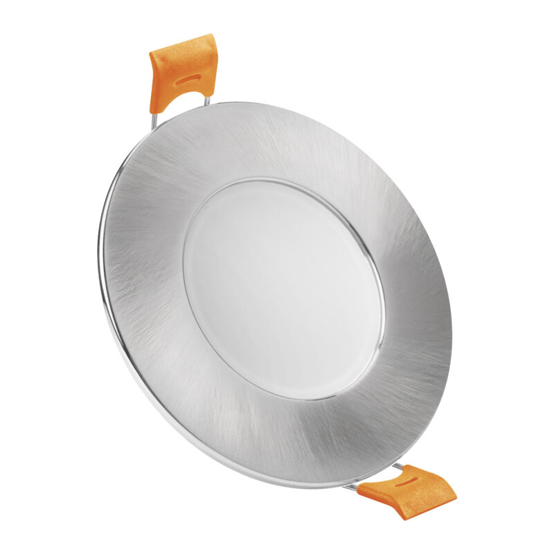 ARO LED BASCULANTE IP20 REDONDO NIQUEL 7W CCT