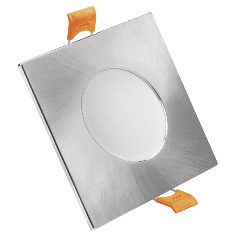 ARO LED BASCULANTE IP20 CUADRADO NIQUEL 7W CCT