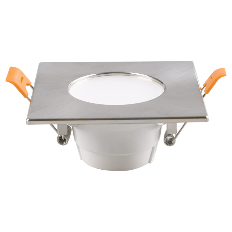 ARO LED BASCULANTE IP20 CUADRADO NIQUEL 7W CCT - Imagen 2