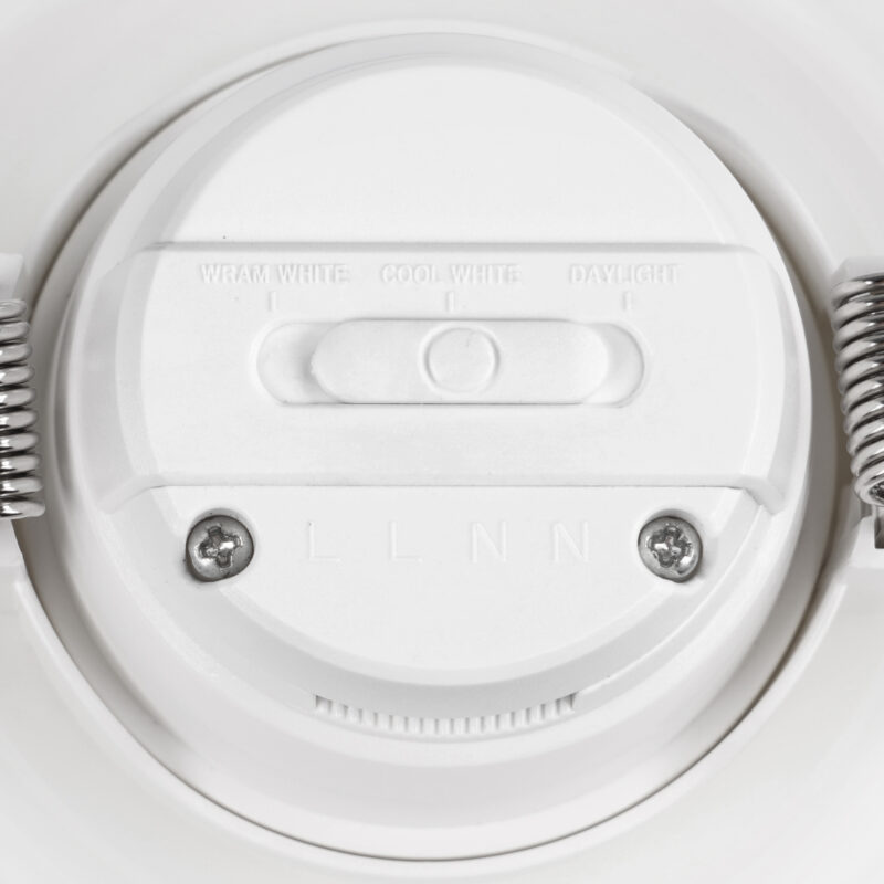 ARO LED BASCULANTE IP20 CUADRADO NIQUEL 7W CCT - Imagen 5