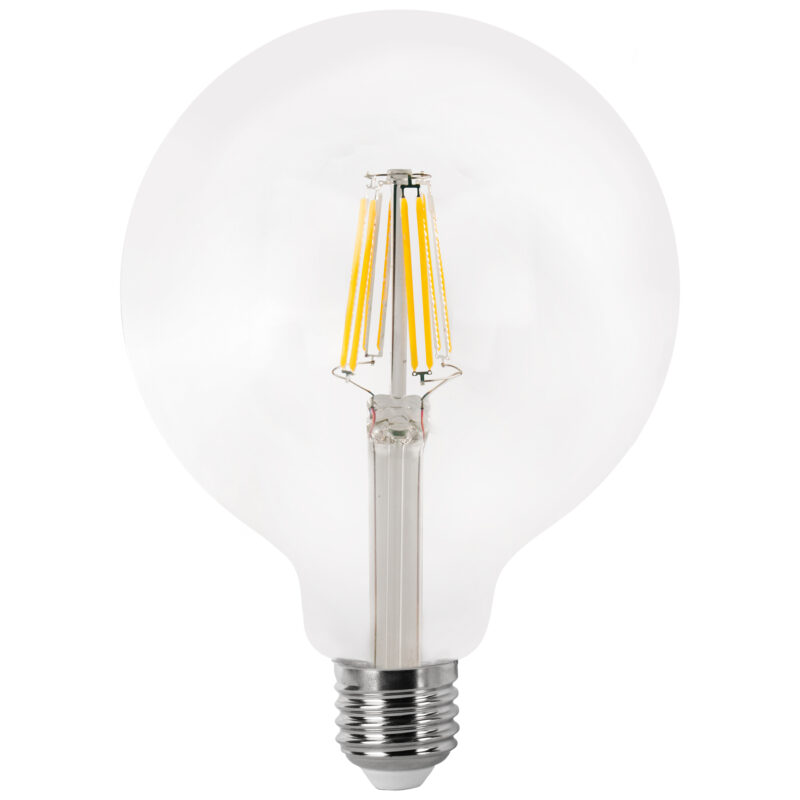 Bombilla LED Matel globo filamento G125 E27 12W clara neutra