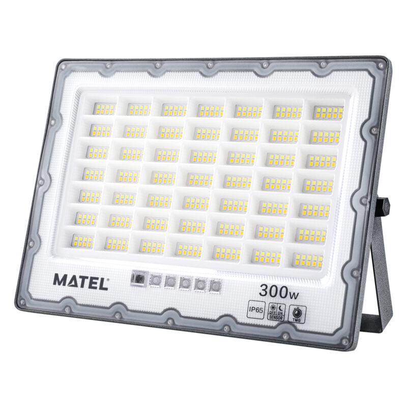PROYECTOR LED SOLAR IP65 GRIS 300W CCT - Imagen 2